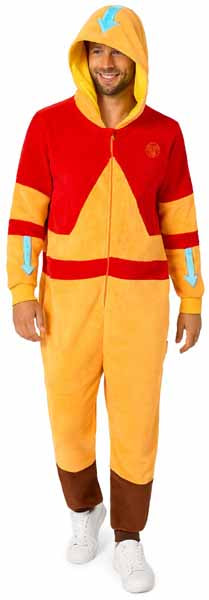 OppoSuits Aang Adult Onesie, Large