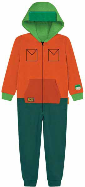 Suitmeister South Park Kyle Adult Onesie Costume, X-Small