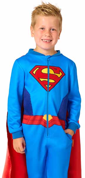 Suitmeister Superman Kids' Onesie, US Size 12