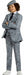 Suitmeister Boys' 1920s Gangster Costume Suit, X-Large