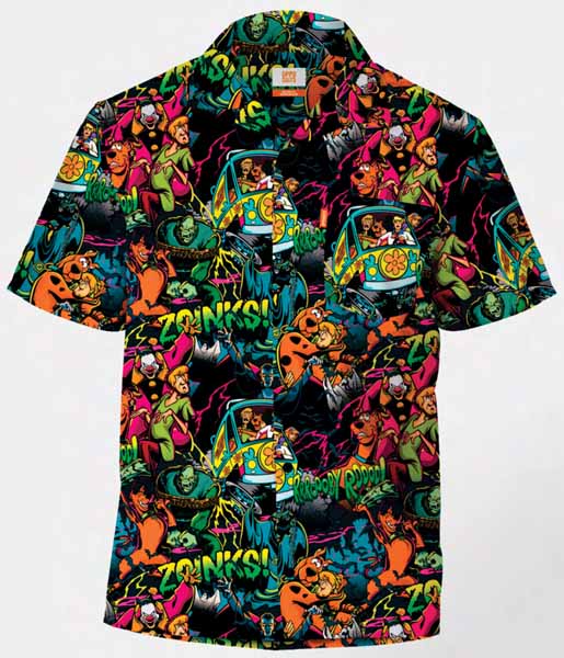 Suitmeister Scooby-Doo Short Sleeve Shirt, Small