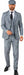 Suitmeister Men's 1920s Gangster Costume Suit, Medium