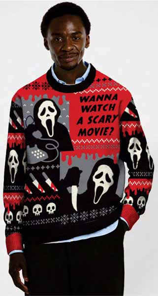 Suitmeister Adult Ghostface Sweater - Small