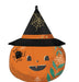 Nature in the Night Witch Pumpkin Balloon