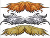 Stachetats Junior Einstein Stache Temporary Tattoo