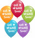 GET WELL 2 SIDE 12" 50/BG TRENDY AST