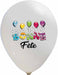 BONNE FETE 12" WHITE