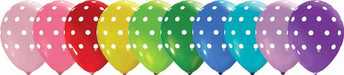 POLKA DOT ALL-OVER 12" TRENDY ASST 50/B