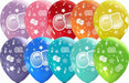 #65 NUMBERS-ALL-OVER 12" TRENDY ASST 50/B