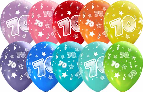 #70 NUMBERS-ALL-OVER 12" TRENDY ASST 50/B