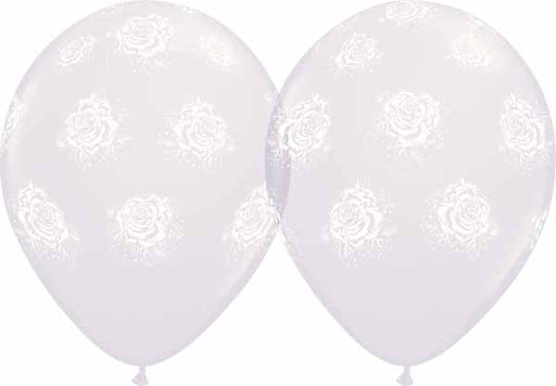 ROSES CLEAR W/WHITE