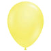 Radiant Tuftex Pearl Yellow Latex Balloons (100/Pk)