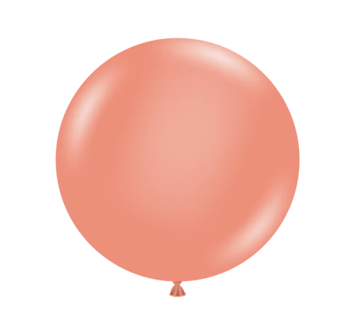Rose Gold 36″ Latex Balloons (2/Pk)