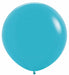 Sempertex Caribbean Blue 36-Inch Latex Balloons, 2 Pack