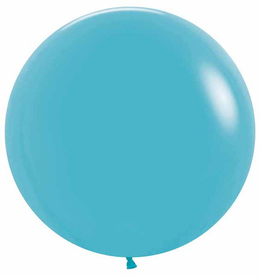 Sempertex Caribbean Blue 24-Inch Latex Balloons, 10-Pack