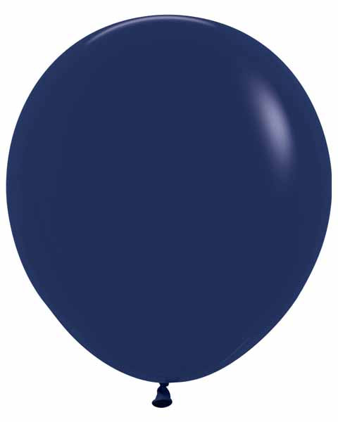 Sempertex Navy Blue 24-Inch Latex Balloons, 10 Count