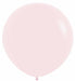 Sempertex 36-Inch Pastel Matte Pink Latex Balloons, 2-Pack