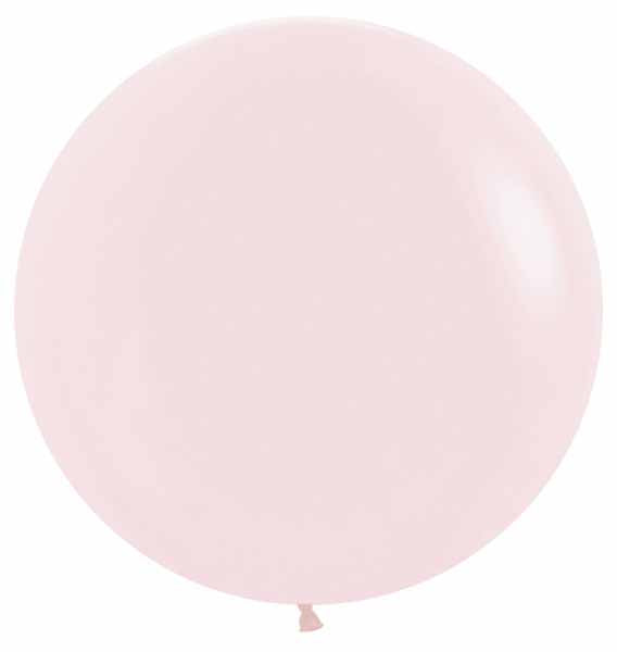 Sempertex 24-Inch Pastel Matte Pink Latex Balloons, 10 Pack