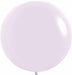 Sempertex Pastel Matte Lilac 24-Inch Latex Balloons, 10 Pack