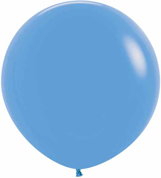 Sempertex Neon Blue 24-Inch Latex Balloons, 10 Pack