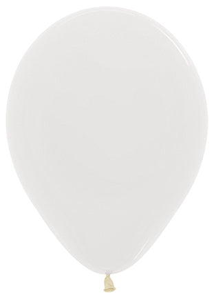 Sempertex Crystal Clear 5-Inch Latex Balloons, 50 Pack