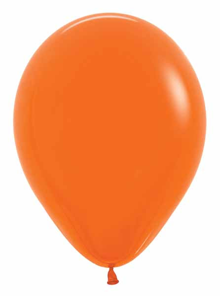 Sempertex Orange 5-Inch Latex Balloons, 50 Count