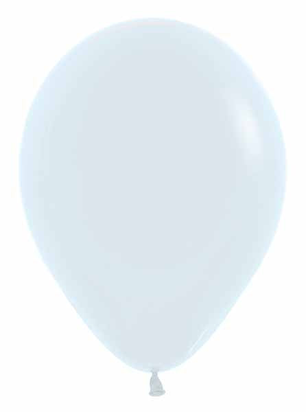 Sempertex White 11-Inch Latex Balloons, 50 Pack