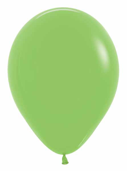 Sempertex Lime Green 11 Inch Latex Balloons, 50 Pack
