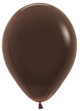 Sempertex Chocolate #076 11" Latex Balloons, 50 Pack