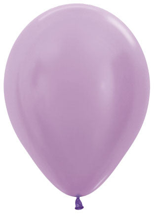 Sempertex Satin Lilac 11-Inch Latex Balloons, 50 Count