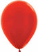 Sempertex 11 Inch Metallic Red Latex Balloons, 50 Count