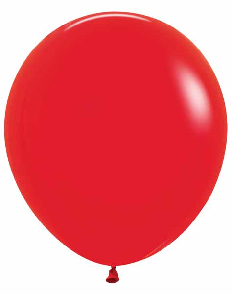 Sempertex Red 18-Inch Latex Balloons, 25 Pack