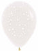 Sempertex 11 Inch Clear Stars Latex Balloons, 50 Count