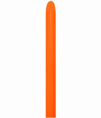 Sempertex Orange 160 Latex Twisting Balloons, 50 Count