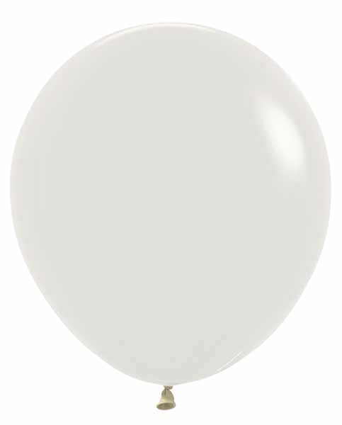 Sempertex Pastel Dusk Cream 18-Inch Latex Balloons, 25 Count