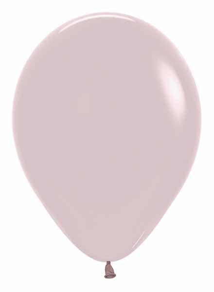 Sempertex Pastel Dusk Rose 11" Latex Balloons, 50 Count