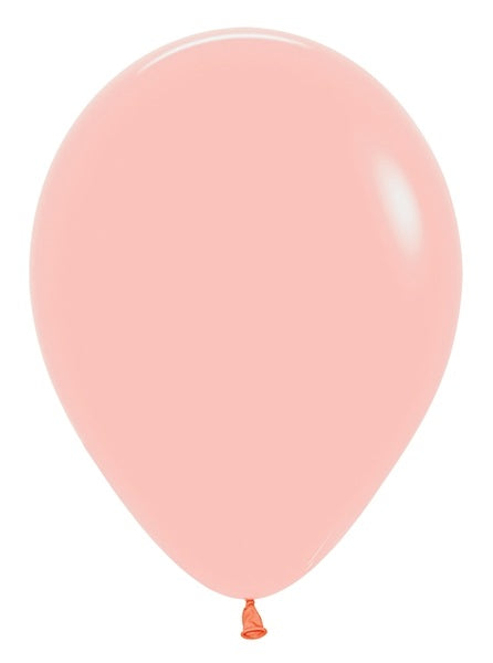 Sempertex 11-Inch Pastel Matte Melon Latex Balloons, 50 Count