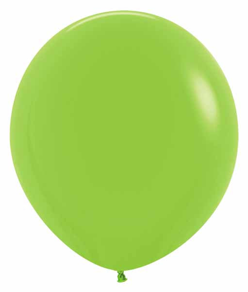 Sempertex Neon Green 18 Inch Latex Balloons, 25 Pack