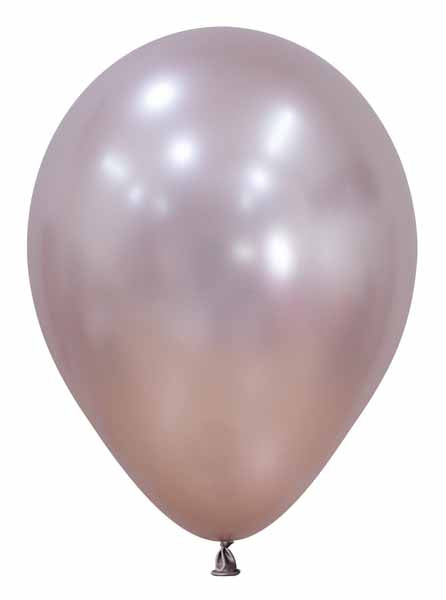 Sempertex Silk Pink Blossom 5" Latex Balloons, 50 Count