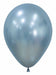Sempertex Silk Arctic Blue 11-Inch Latex Balloons, 50 Pack