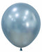 Sempertex Silk Arctic Blue 18-Inch Latex Balloons, 25 Count