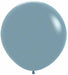 Sempertex 36-Inch Pastel Dusk Blue Latex Balloons, 2 Count