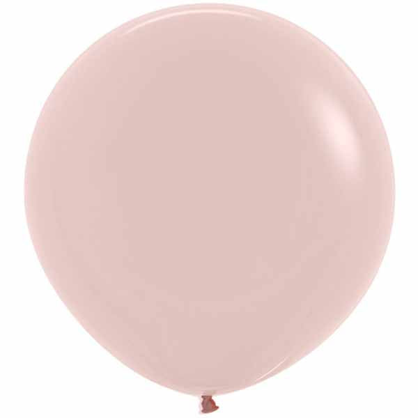 Sempertex Creamy Blush 24-Inch Latex Balloons, 10-Pack