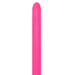 Sempertex Neon Fuchsia 260 Twisting Balloons, 50 Count