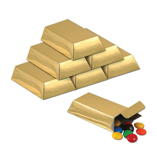 Gold Bar Favor Boxes