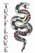 Tinsley Transfers Snake 1940 Vintage Temporary Tattoo