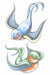 Tinsley Transfers Vintage Swallows Temporary Tattoo