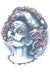 DAY OF THE DEAD TEMP TATTOO SENORAMUERTE