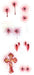 Tinsley Transfers Trauma Vampire Kiss Temporary Tattoo