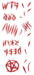 Tinsley Transfers Carving Board Trauma Temporary Tattoo